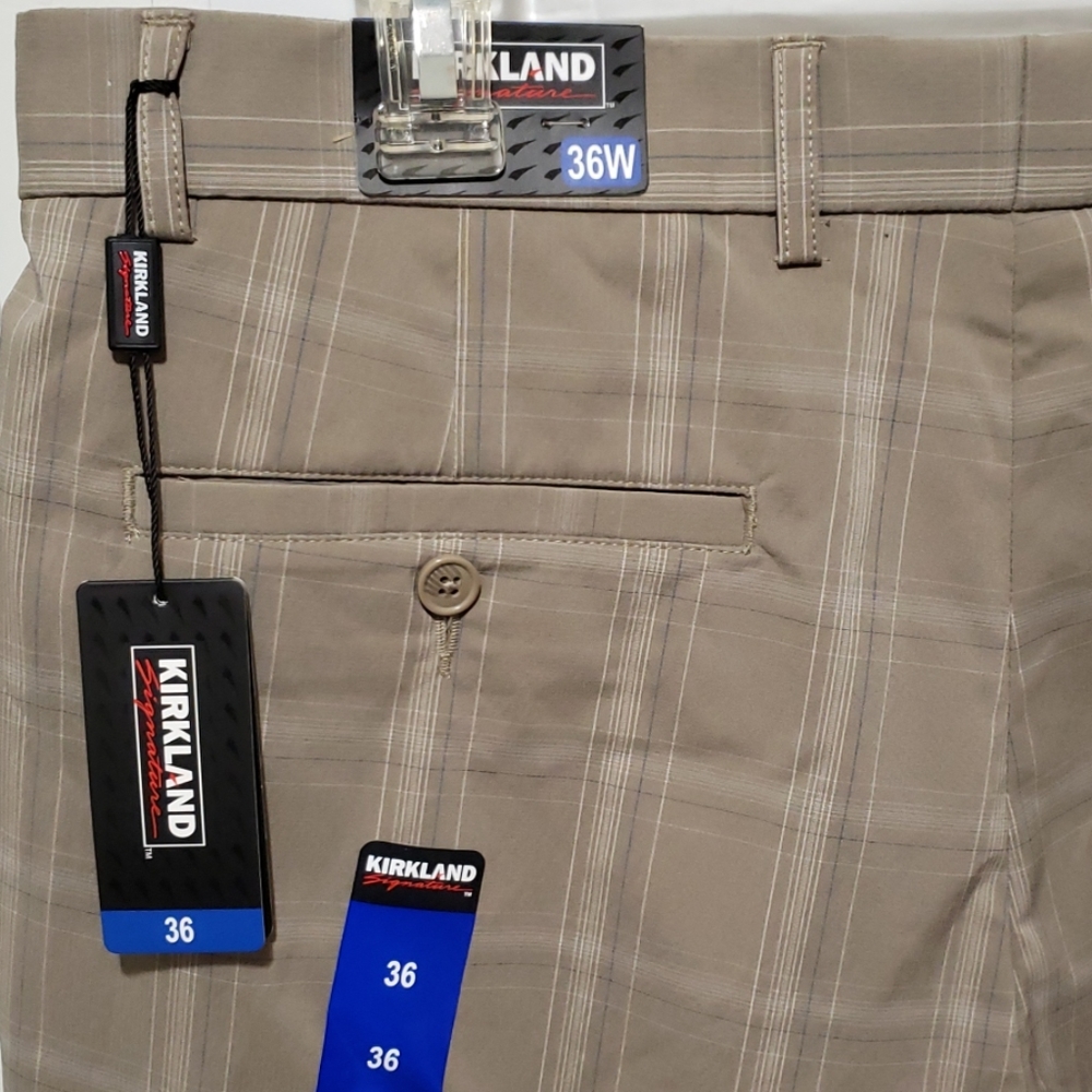Kirkland men's flat front shorts